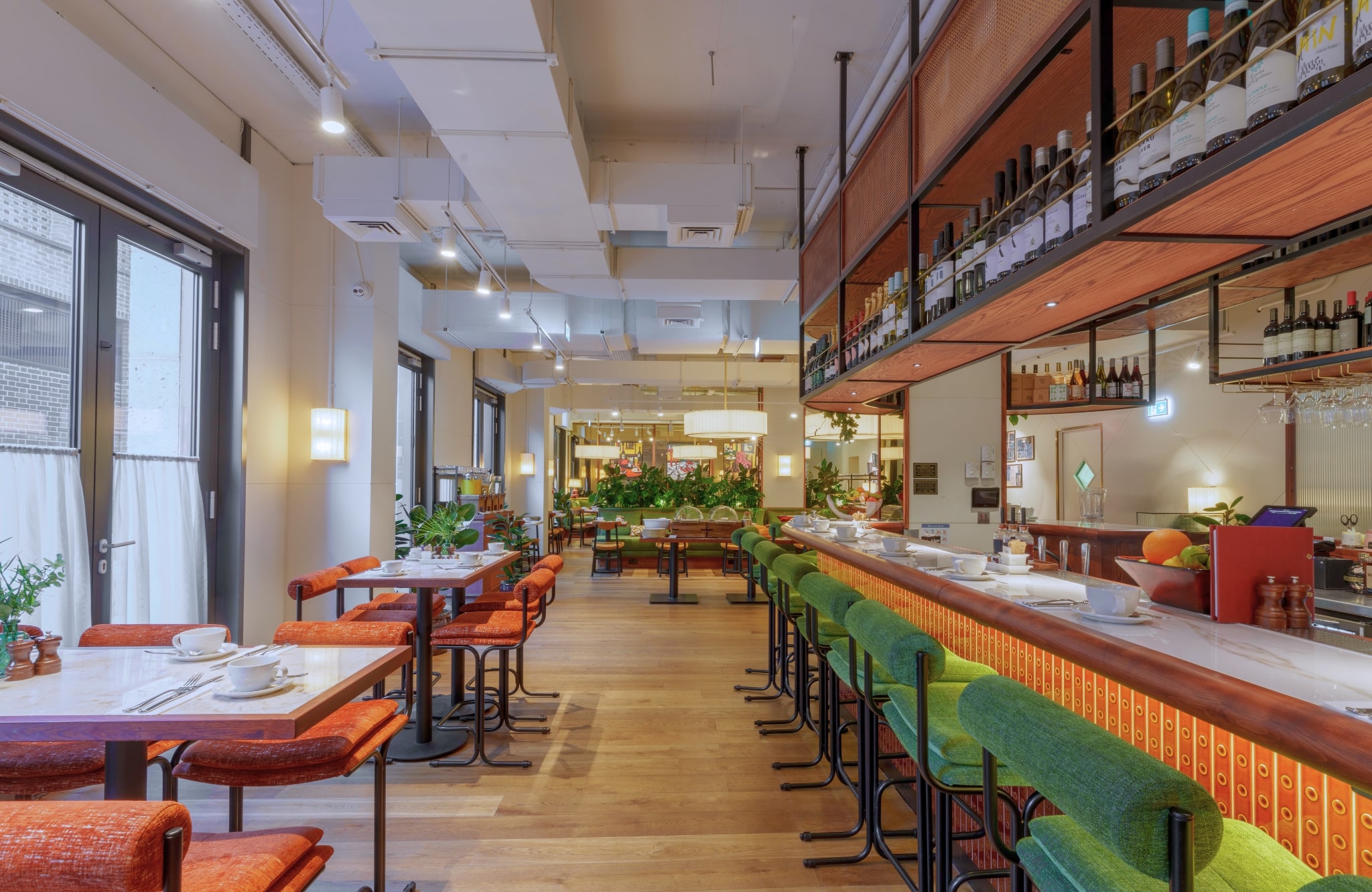 The Cardinal Bar & Kitchen Entrance Way & Dining Room