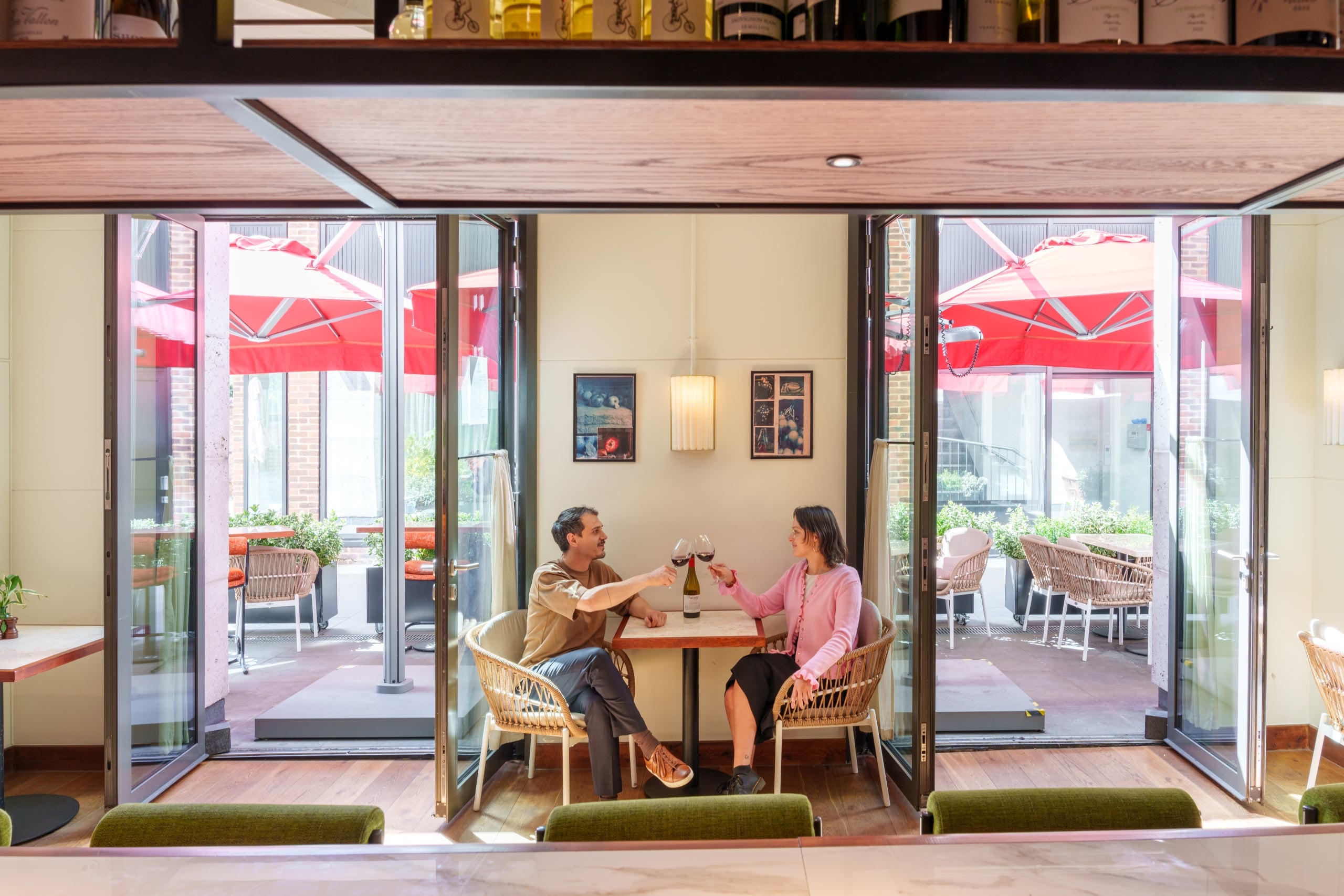 The Cardinal Bar & Kitchen Guests Dining