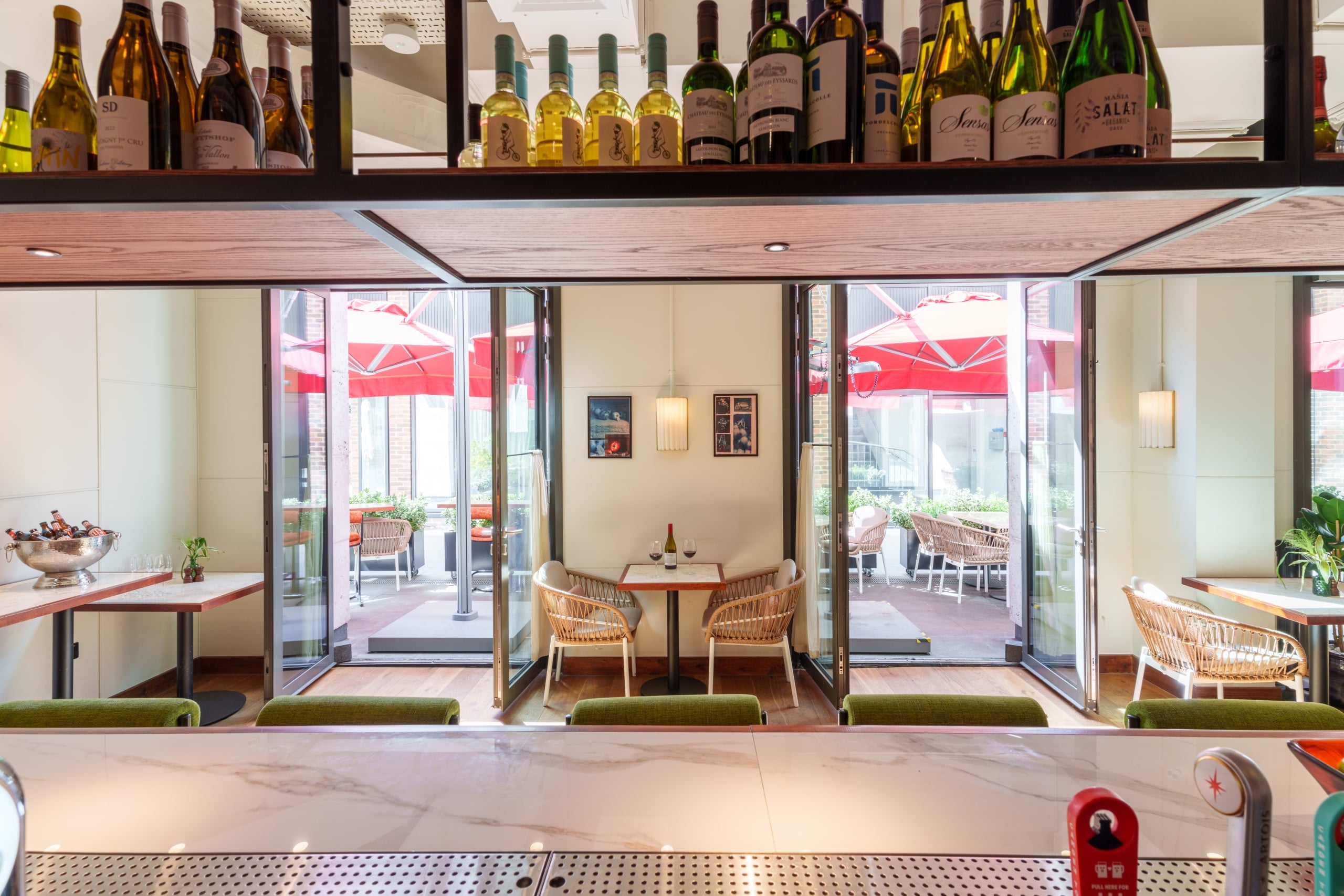 The Cardinal Bar & Kitchen Patio Seating